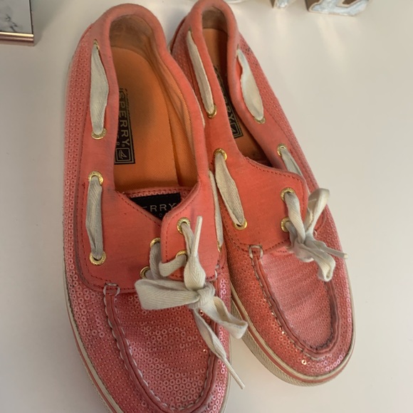 5 for$25- Sparkly Sperry Topsiders size 6 - Picture 14 of 16